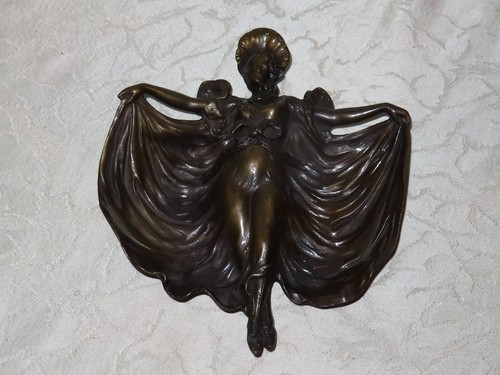 Jugendstil aschenbecher dame - jugendstil, "