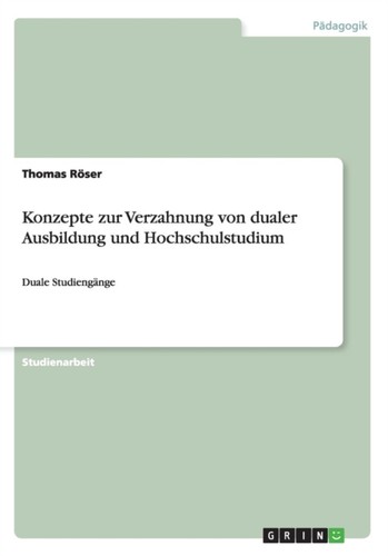 Rser konzepte zur verzahnung - zur,