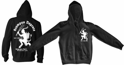 Krampus daycare zipperjacke - krampus,
