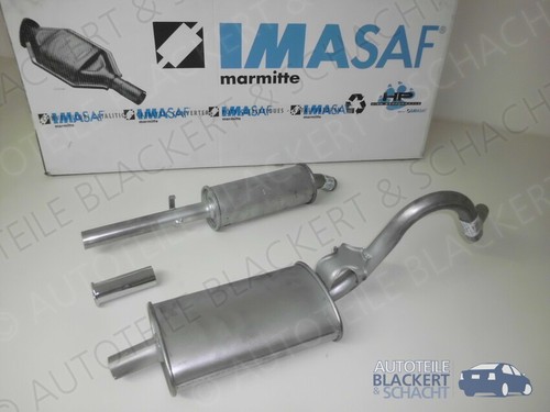 Imasaf auspuffset mitteltopf - imasaf,