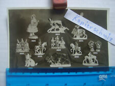 2X AK SITZENDORF Schwarzburger Rudolstadt Porzellan Fabrik Figur Katalog 1936/14