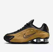 NIKE SHOX R4  Sneaker Herren Freizeit Sport (AR3565 005) NEU OVP Gold