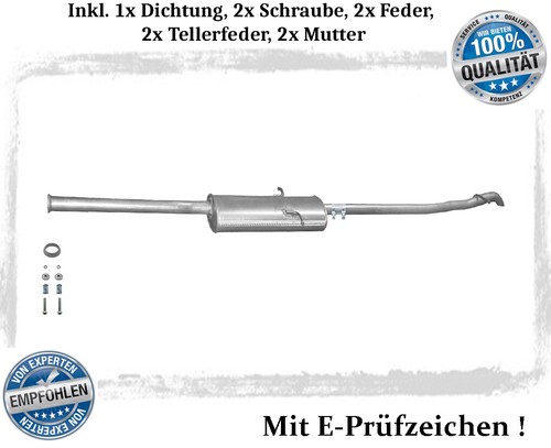 Endschalldämpfer für