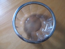 Kristallglas- Schale mit