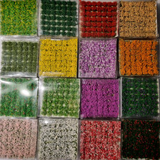 Modellbau Blumen Sträucher