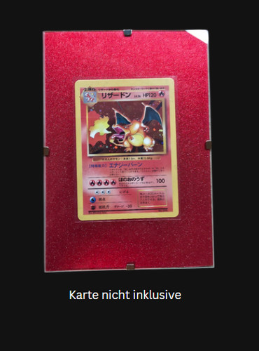 Pokemon kartenhalter rahmenlos - kartenhalter,
