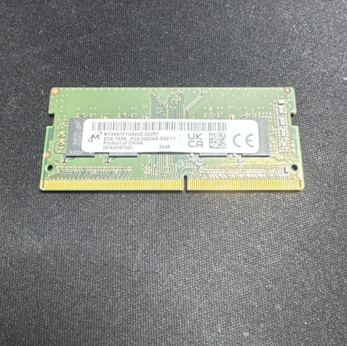 Micron 8gb ddr4 dimm ram - 8gb,
