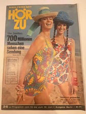 Hörzu Zeitschrift 26/1967 (24.–30. Juni 1967) • Bunte 60er Strand-Mode • TV über