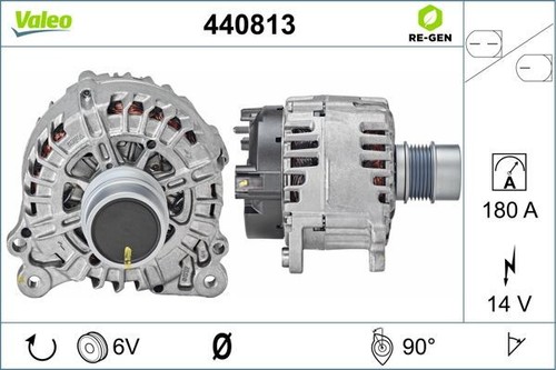 Valeo 440813 generator - valeo, vw