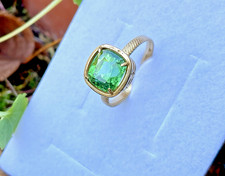 Sehr  Eleganter Grüner  Turmalin Ring von 2,6 Ct  aus  585 Gold Neu / Gr 52  !!