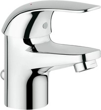 Grohe 23264000 Start Eco Grifo de lavabo monomando, Edelstahl