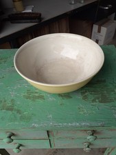 Antik Schüssel Teigschüssel Keramik Ca.27cm. Durchm Villeroy Boch Made Luxemburg