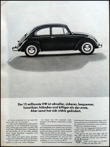 Käfer originale werbung - käfer,,