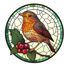 XXL 30X30 car sticker bird