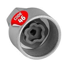 SW-Stahl 02384L-6 Felgenschloss Adapter Code 46 Radsicherung Schlüssel für BMW