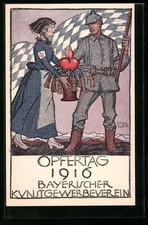 Künstler-AK Richard Klein