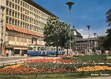 AK München Karlsplatz Tram 1960er