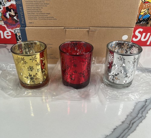 Partylite snowflakes tealight - partylite,