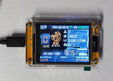 Bitcoin NexGen NM Miner ESP, 870 kH/s - 2,8" Smart Touch Display mit Gehäuse