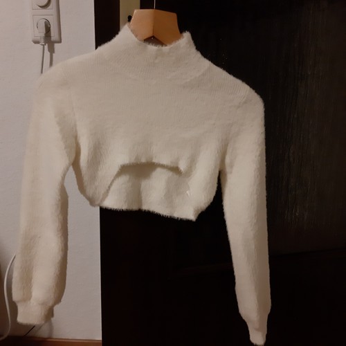 Strickpulli kurz bauchfrei