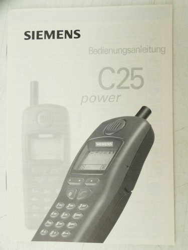 Siemens c25 power - c25,