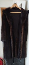 Sehr schöner Bisam Pelzmantel