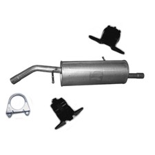 Endschalldämpfer Auspuff +Anbausatz für Citroen DS C3 II 1.4-1.6 VTi Fliessheck