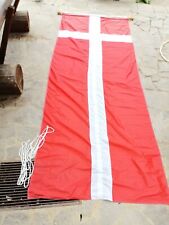 Dänemark Mastfahne 290 x 123cm mit Ösen und Befestigung Stab von Fahnen Koch