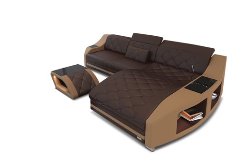 Eckcouch leder sofa ledersofa - sofa,