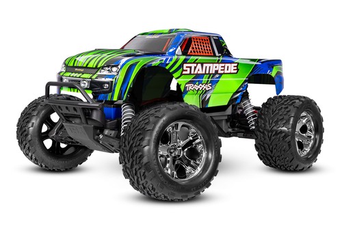 Traxxas stampede grün - traxxas, 1/10