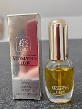 Parfum Miniatur  AROMATICS ELIXIR.  CLINIQUE.  4ml.  PARFUM SPRAY.   Mit Box.