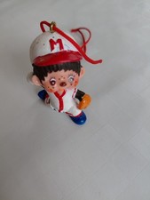 1979 Vintage Monchichi PVC Sekiguchi Figur Baseball Alt Vintage