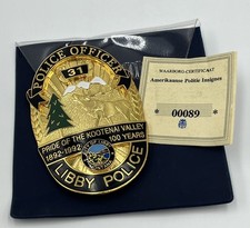 Police Badge Polizei US