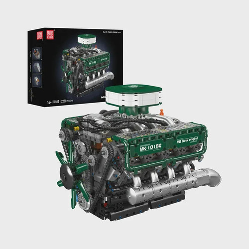 Mould king 10182 v8 tank - -,