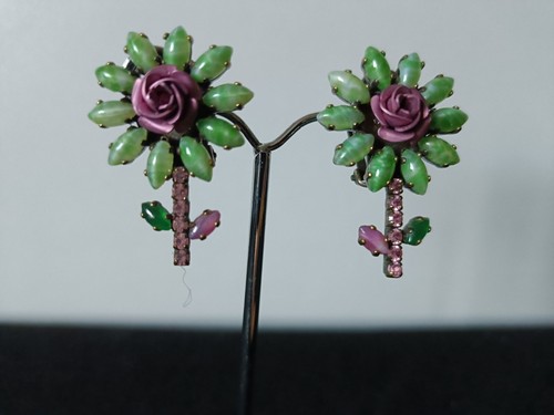 Rosa templin ohrringe - templin,