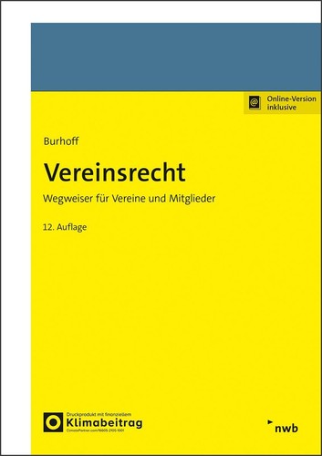 Vereinsrecht detlef burhoff - detlef,