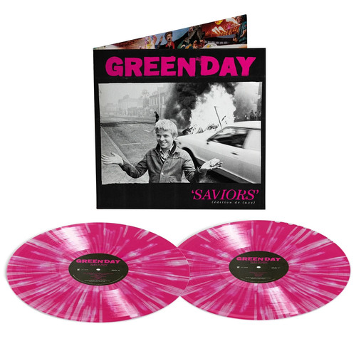 Green day saviors double pink - day,