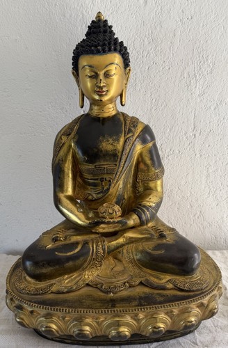 Buddha alt bronze - buddha,
