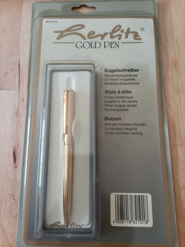 Herlitz gold pen - gold,
