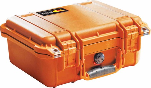 Peli case 1400 - peli, orange