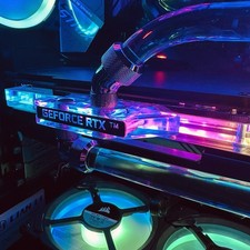 Grafikkarte MSI GeForce RTX 3080 10G Ventus 3X mit Wasserkühlung