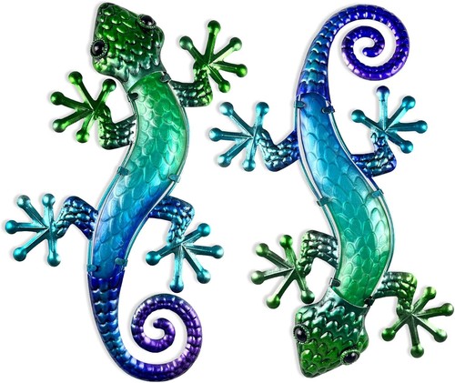Hongland metal gecko wall art - hongland,