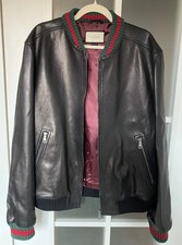 GUCCI Herren Leder Jacke