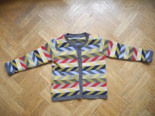 Maas Wolljacke Kinder Strickjacke Größe 116; 100 % Schurwolle; Made in Germany