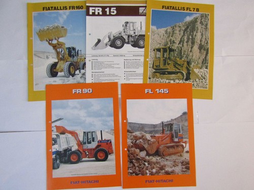Prospekte fiat allis hitachi - prospekte,