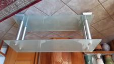 Fernsehunterschrank aus Glas 120x40x49(Höhe) cm, einwandfreier Zustand, 667€ Neu