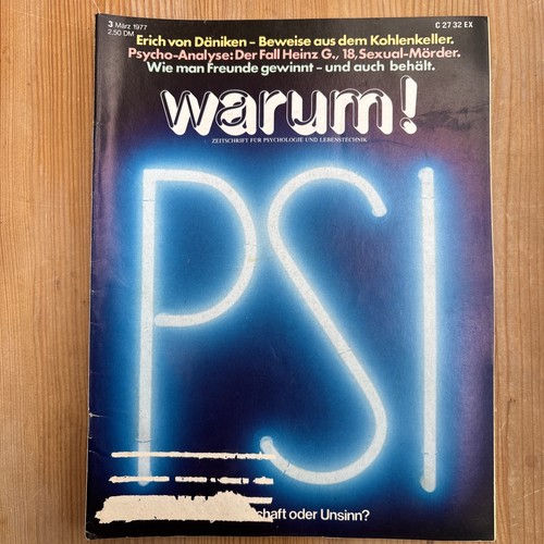 Warum zeitschrift für - warum!,