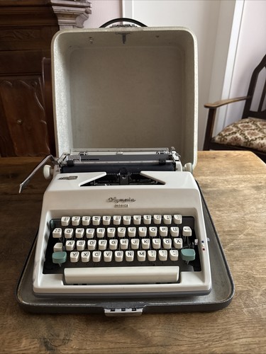 Koffer schreibmaschine olympia - koffer,