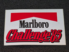 MARLBORO  Challenge 1985 ➔ Sticker / Aufkleber ➔ *aus Sammlung* 314