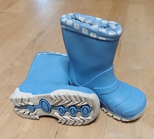 Kinder Gummistiefel Elefanten Gr. 22 Blau